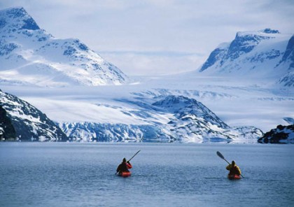 Greenland kayaking