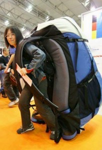 A Fresh Spin on Packing Light