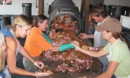 Nat Hab Staff Gets Dirty at the Wild Animal Sanctuary