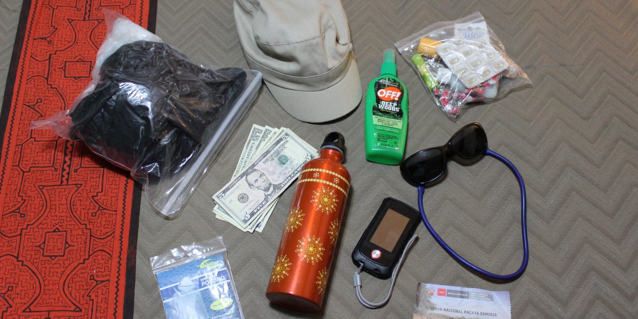 What's in my daypack: Amazon edition