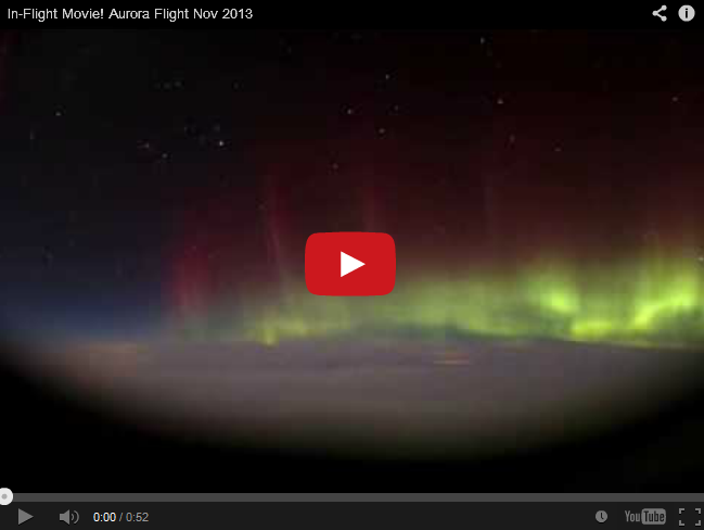 Video of the Week: Another Northern Lights Timelapse – But this time From an Airplane!