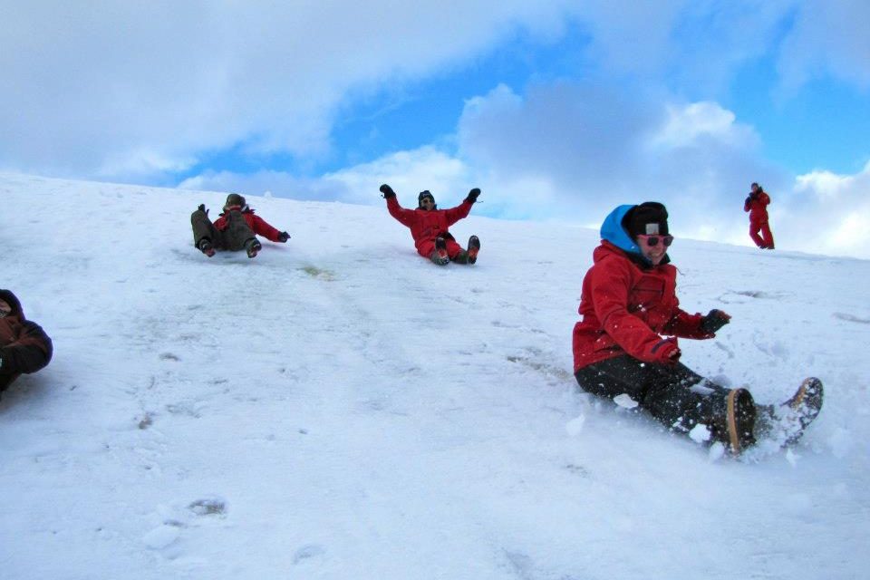 Inside Antarctica – Glacial Glissading