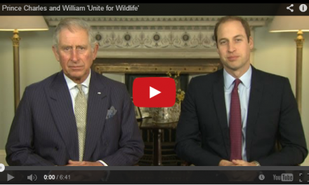 Video: UK Royalty Issues Plea to 'Unite for Wildlife'