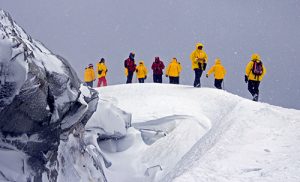 Antarctica travelers