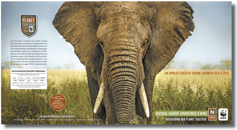 First Look: Natural Habitat Adventures 2015-2016 Catalog is Now On Press!