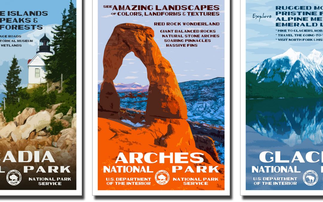 National Parks Poster Project: Q & A with Artist Rob Decker
