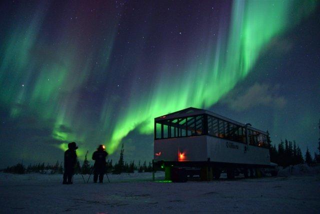 PHOTOS: Nat Hab's New Aurora Pod & Stunning Northern Lights