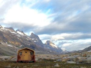 Base Camp Greenland guest cabin