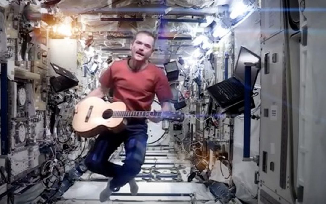 Video: David Bowie’s “Space Oddity” in Space