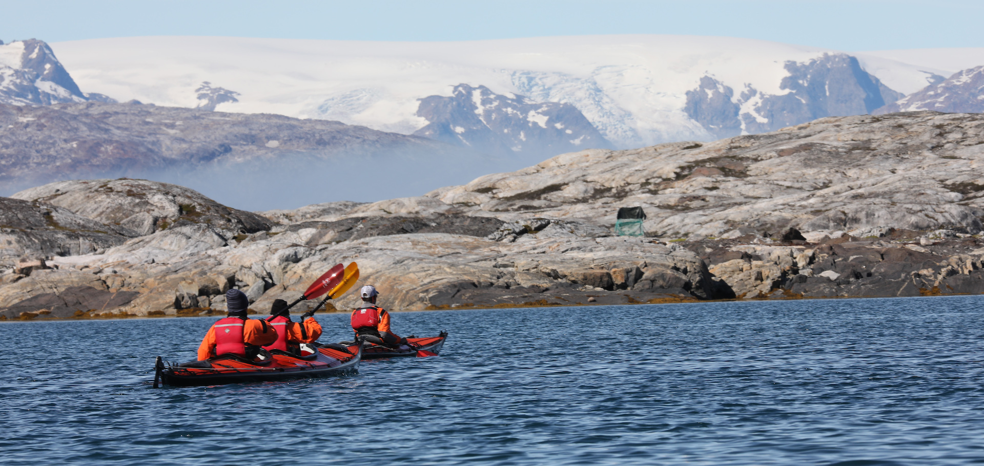 Kayaking Greenland