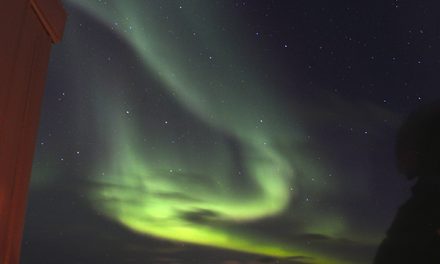 Green Glimmer of the Northern Lights