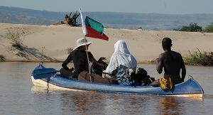 Canoe on the Manambolo River