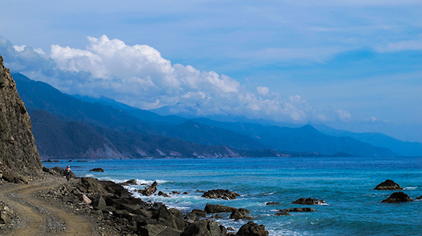 Biking along Cuba's south coast