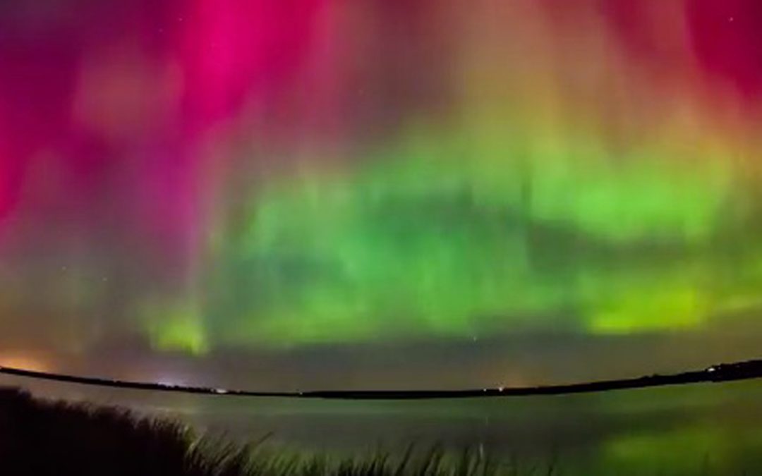 Video: the Aurora Borealis over Scotland