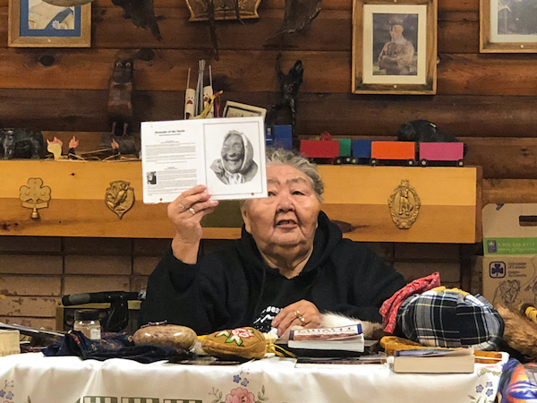 Dene elder Caroline speaks about the Dene culture in the region.