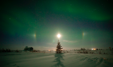 Dawn of the North: Of Auroras and Moons in Churchill