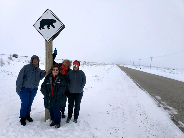 Nature travelers in Churchill, Canada
