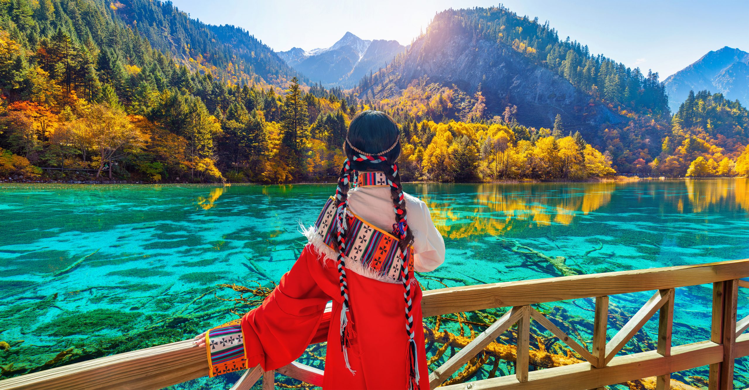 Siguniangshan National Park, China, Culture, Woman, Traditional Dress