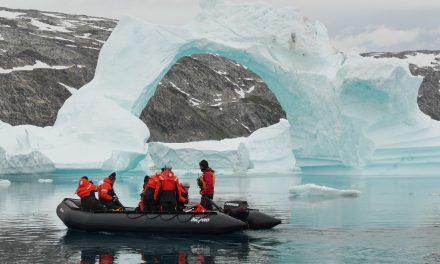 Watching Icebergs in Greenland