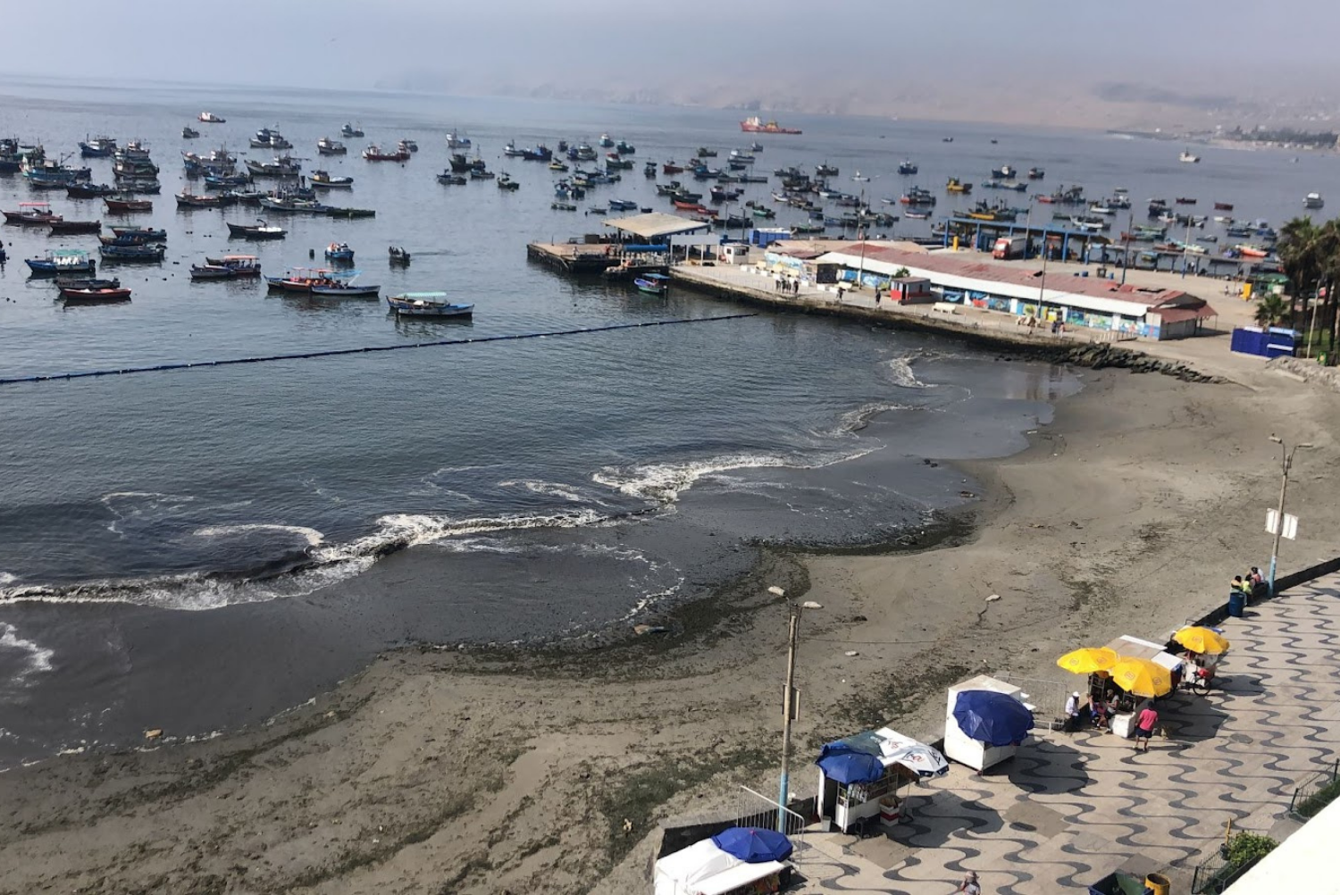 The oil spill that took place January 15th, 2022 as a result of Repsol Peru