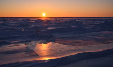 Sunset on the Churchill River