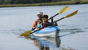 Could kayaking on a calm lake