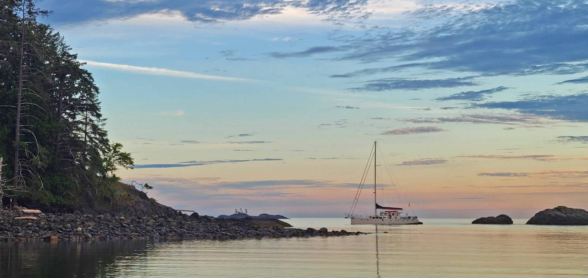 Sailing Haida Gwaii, British Columbia, Canada