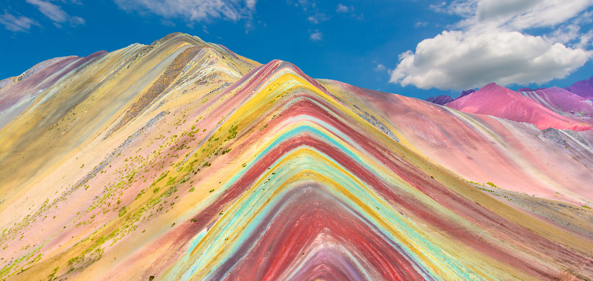 rainbow hills peru rainbow pride queer nature LGBTQ pride month