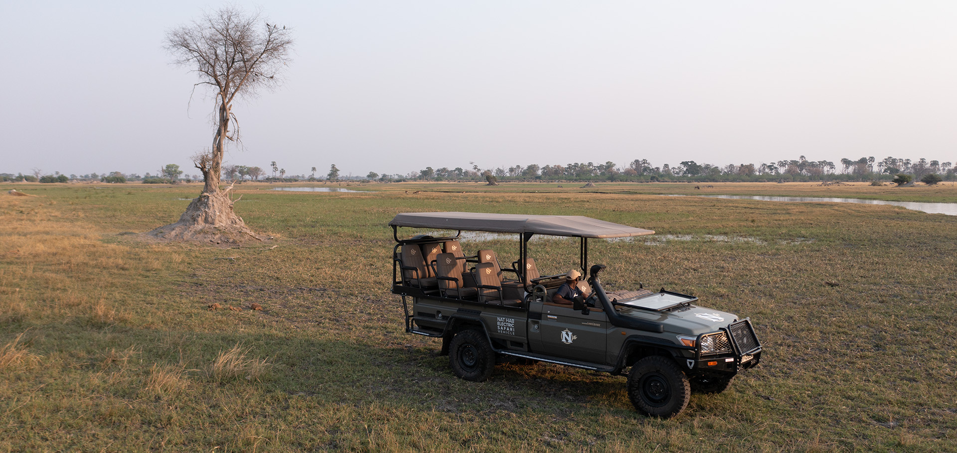 Natural Habitat Adventures, a leader in responsible nature-based adventure travel, in partnership with World Wildlife Fund, recently deployed one of the safari industry’s first off-the-grid solar-powered electric safari vehicles in Botswana. The innovative and fully electric 4x4 vehicle, powered by renewable solar energy, is part of the brand’s broader initiative to continuously elevate the game drive experience for a more immersive and sustainable safari.