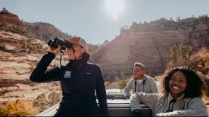 travelers in van bryce canyon zion national park utah natural habitat adventures