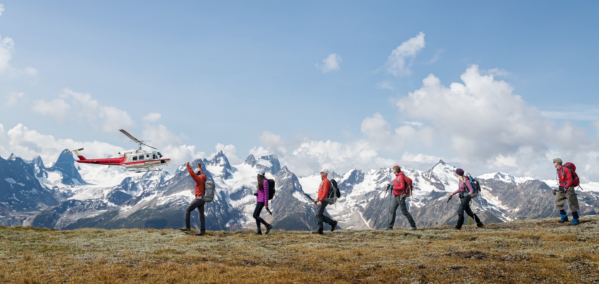 Heli-Hiking Canada by Robin O'Neill