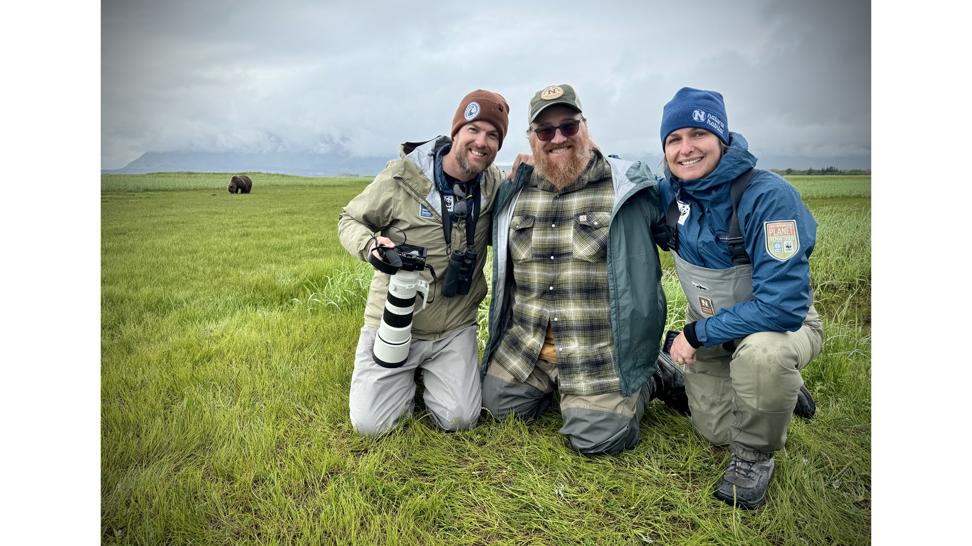 Nat Hab's Alaska Bear Camp, bear wildlife viewing, Alaska Lake Clark National Park, Nature tour, ecotourism, sustainable travel, grizzly bears, coastal brown bears, wildlife conservation, Natural Habitat Adventures, WWF, World Wildlife Fund, wildlife guide, naturalist guide, bear biologist, photography expedition, photographer expert, Sony, Sony Alpha, female explorers, women photographers, women in STEM, Women in the Wild, women-only adventures, women travel