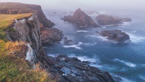 Cliffs of Cape St. Mary's Ecological Bird Sanctuary in Newfoundland
