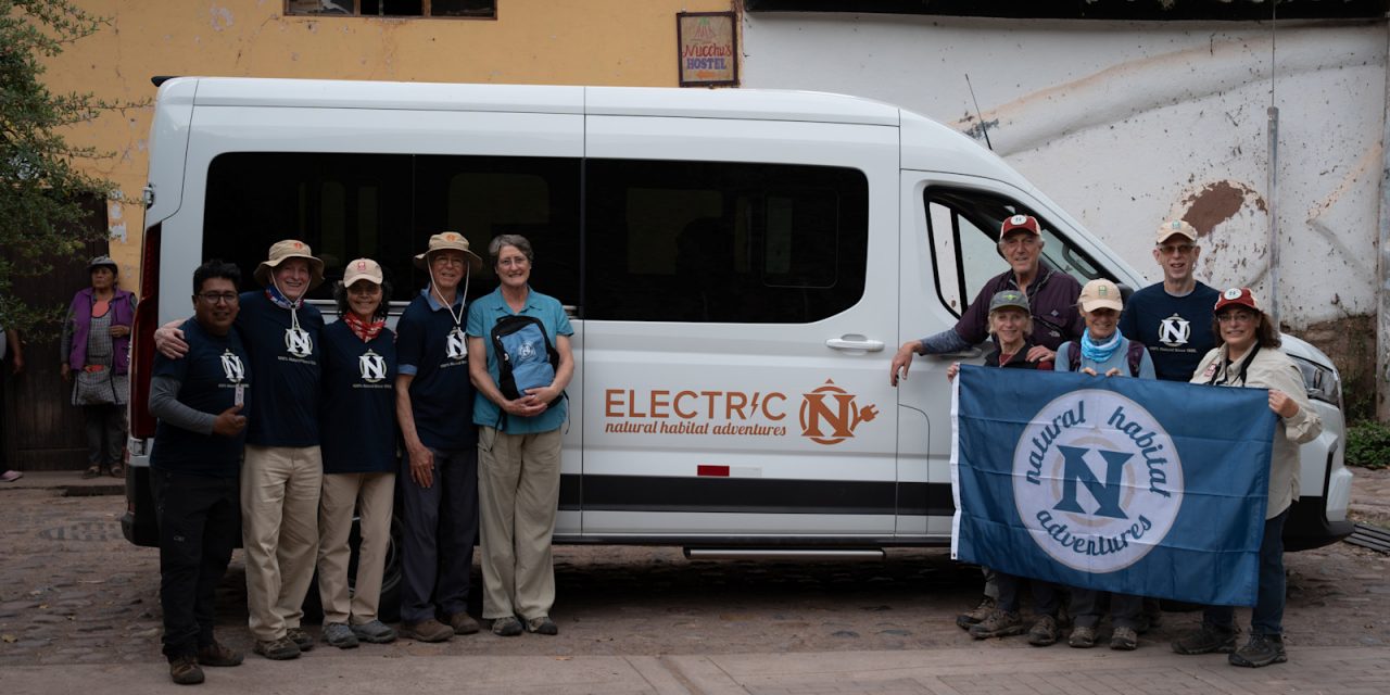 Nat Hab Introduces Peru’s First All-Electric Van  for Tourism in Cusco & the Sacred Valley