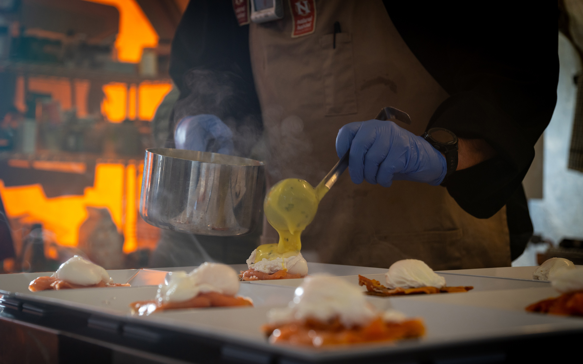 Chef, cooking, base camp, Greenland, Churchill, Canada, expedition, travel, food