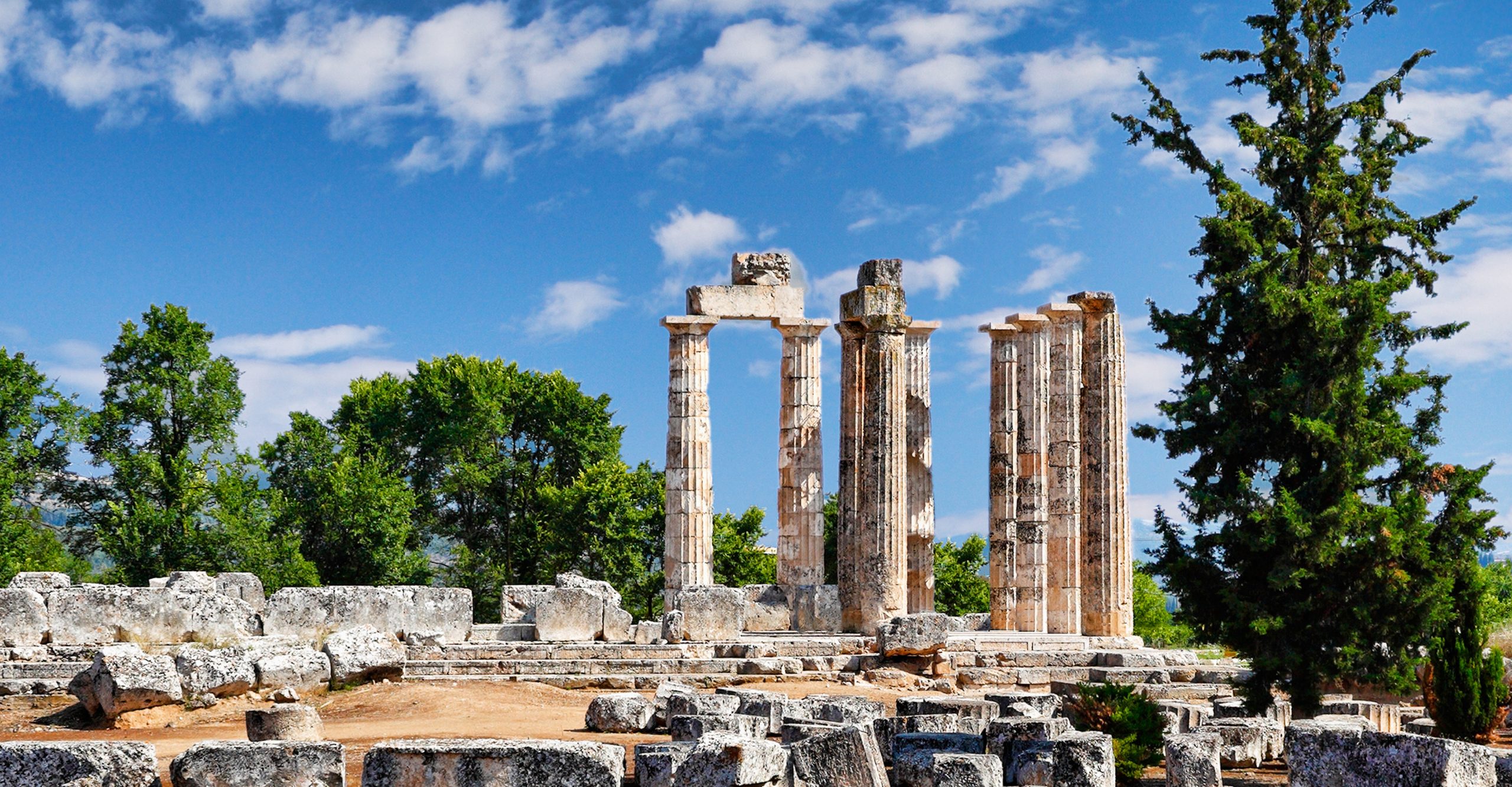 The Temple of Zeus, Nemea, Greece