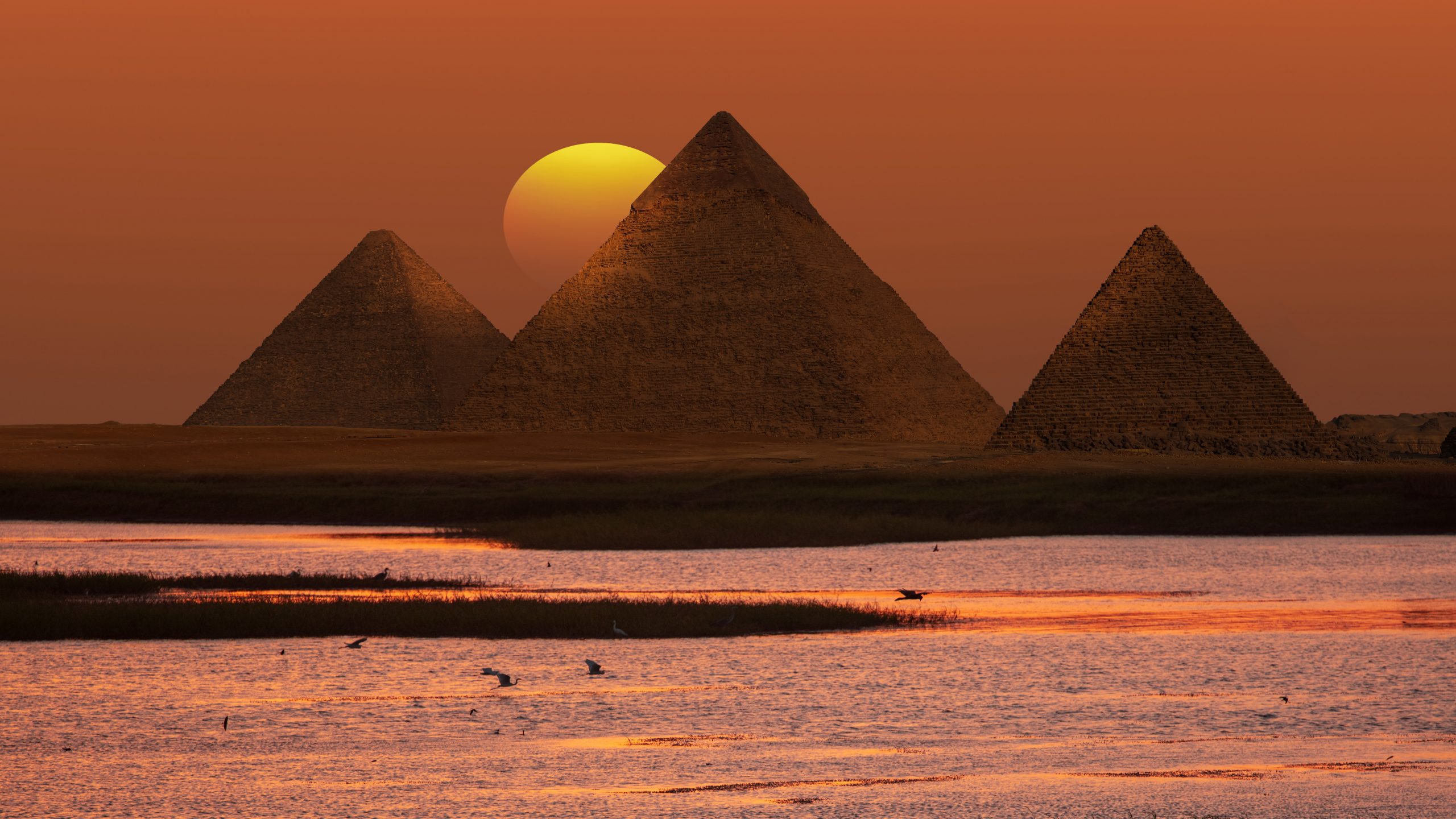 Giza Pyramid Complex, Cairo, Egypt